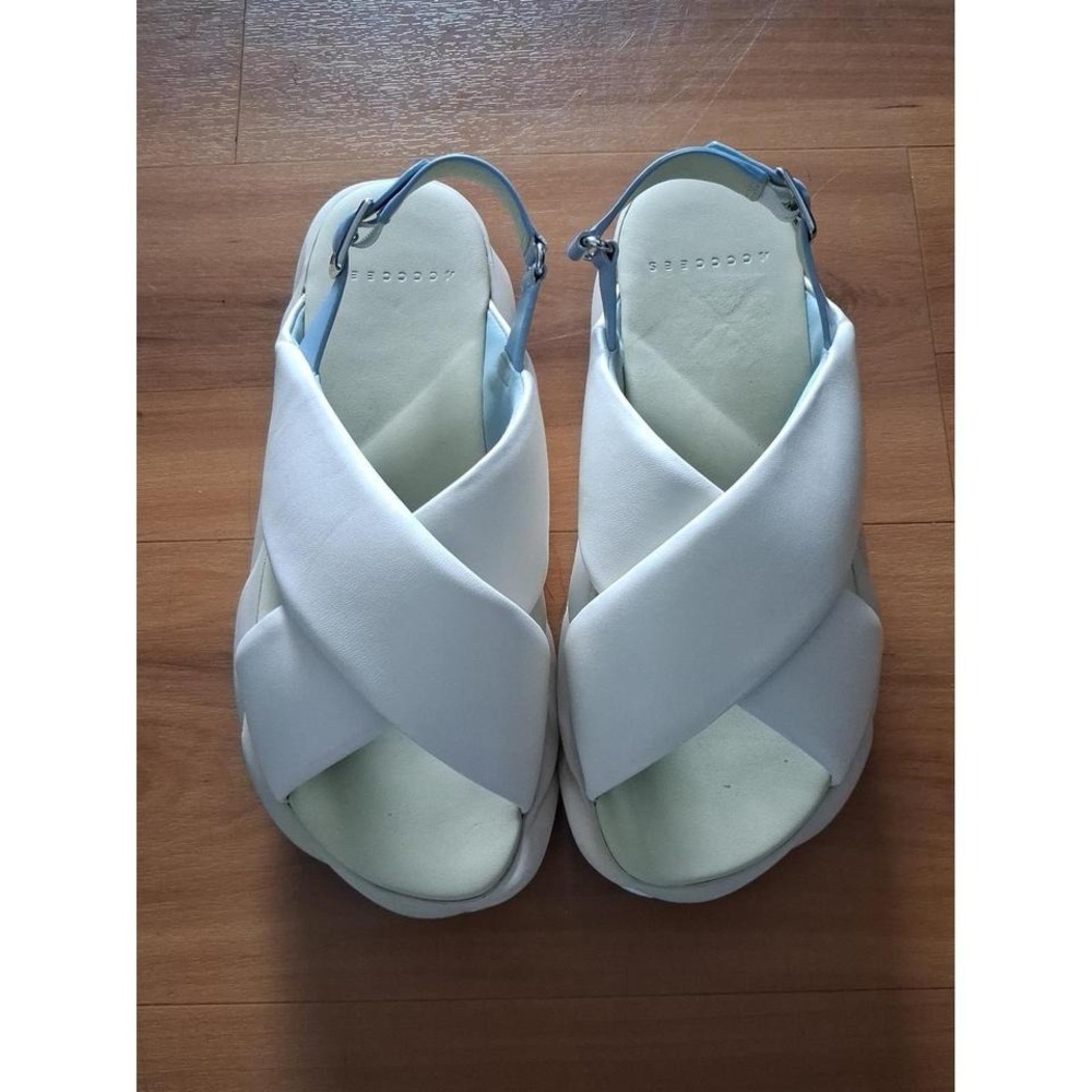 Womens 4CCCCEES Mellow Moa Cross Strap Soft Sandals - Picture 2 of 7